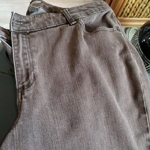 Chicos Brown denim jeans